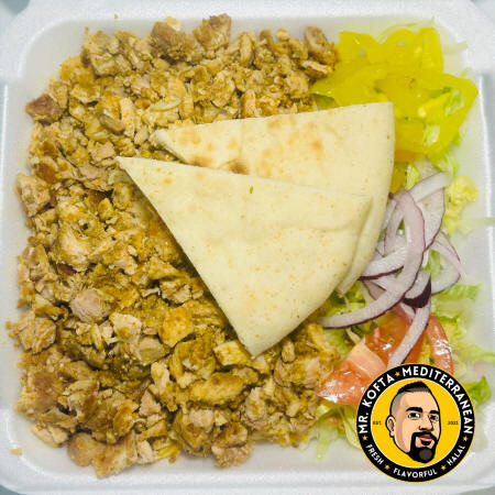 Chicken over rice